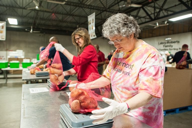 Second Annual Employee Volunteer Day Harvests Good Works, Camaraderie