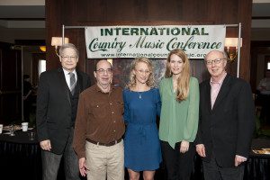 (L to R: James Akenson, Barry Mazor, Jewly Hight, Senior Editor of Rolling Stone Country Bevel Dunkerley and Don Cusic)