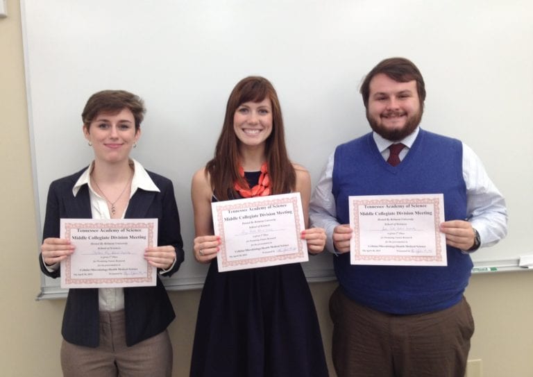 Belmont Hosts Tennessee Academy of Science Regional Meeting