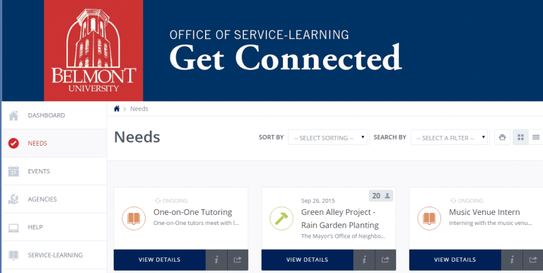 ‘Get Connected 2.0’ Platform Links Campus to Service Opportunities