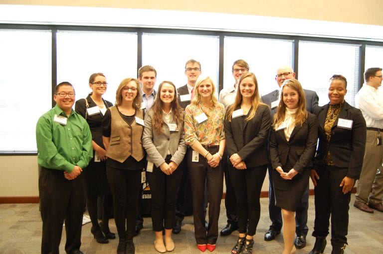 Students Participate in Caterpillar Financial Case Competition