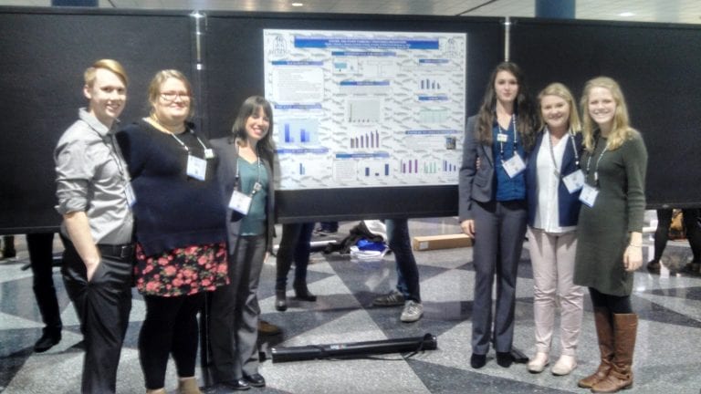 McGrew and Students Present at Neuroscience Conference