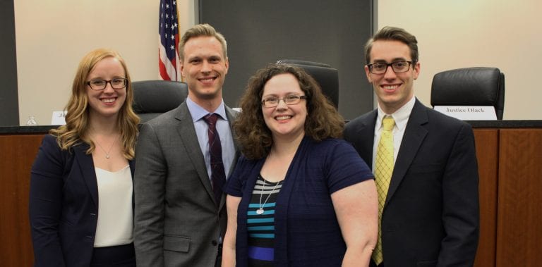 Moot Court Team Wows at Regionals, Heads to National Competition