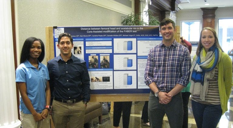 School of Physical Therapy Presents Student Research
