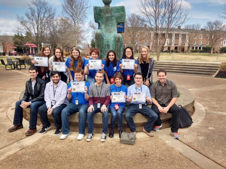Belmont Journalism Students Earn Top Marks at Southeast Journalism Conference