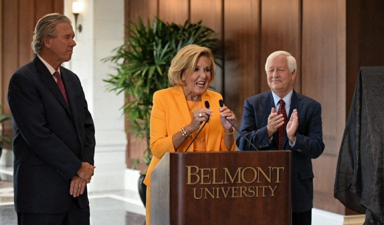 Belmont  Honors ‘Bun Lady’ Cordia Harrington with Dining Hall Naming
