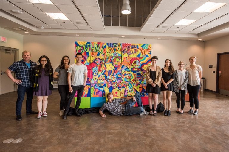 Students Create Mobile Art Project, Celebrate Community with Local Neighborhood