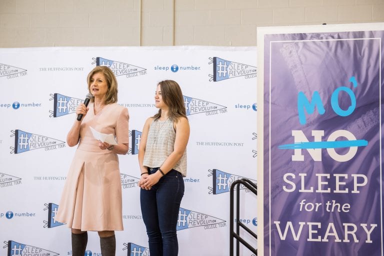 Arianna Huffington Brings Her ‘Sleep Revolution’ to Belmont