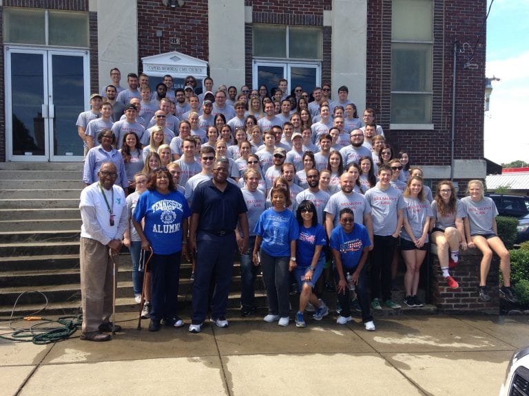 College of Law Students Serve at Capers Memorial Church