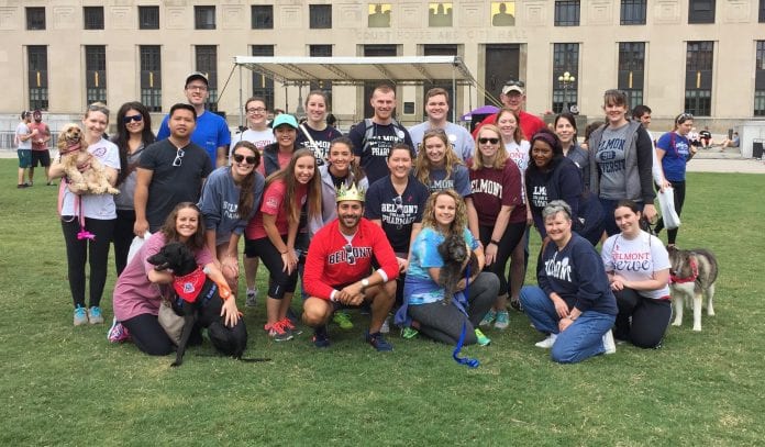 College of Pharmacy team that participated in AIDS Walk 2016
