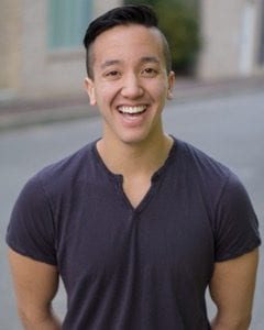 Headshot of theatre student Kyle Caress