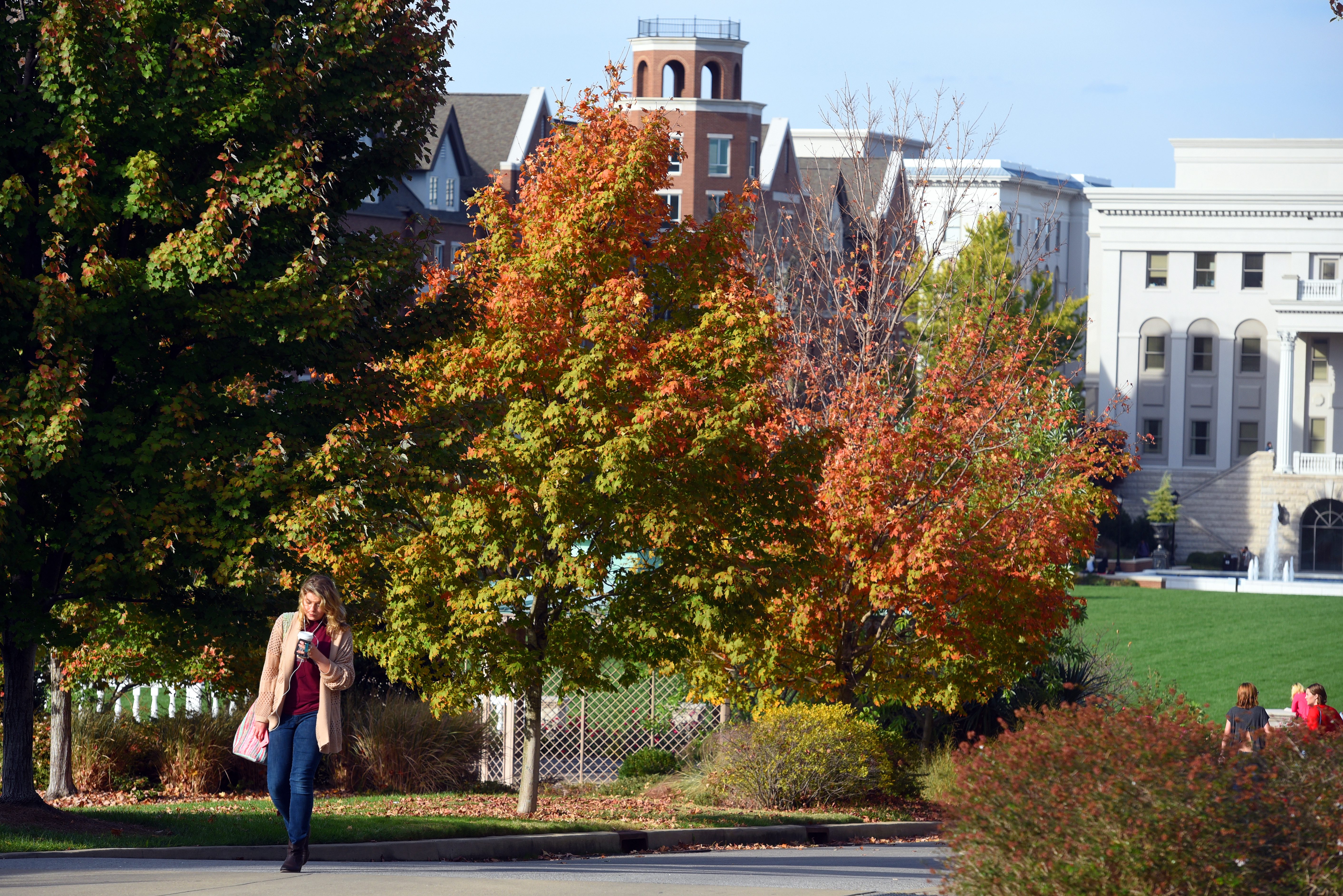 Fall colors at Belmont University