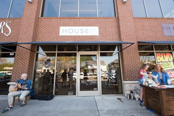 The front of House Of, a student-run business on Belmont Blvd.