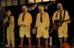 chicken suit quartet from the College of Law Variety Show