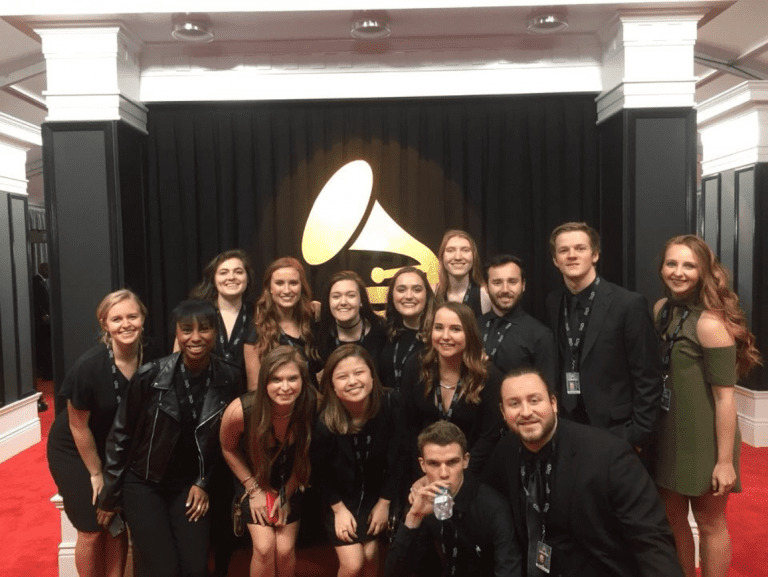 Students Work the GRAMMYs
