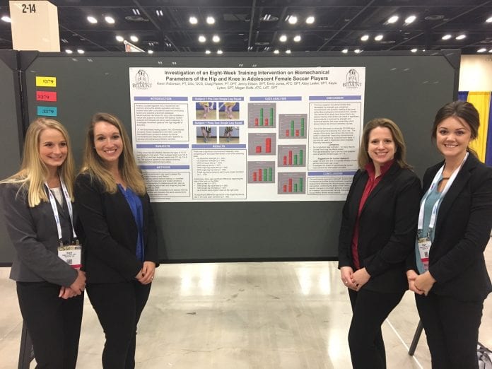 PT Students present at conference