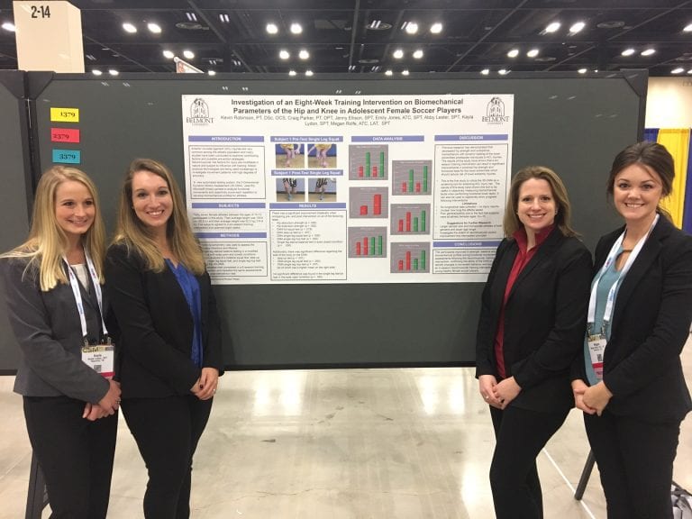 Physical Therapy Faculty, Alumni and Students Present at American Physical Therapy Association