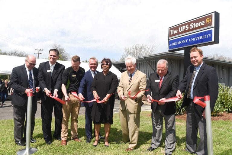 The UPS Store at Belmont University Opens to Serve Campus, Community on 12 South