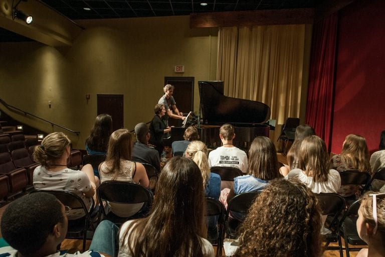 College of Visual and Performing Arts Hosts Music Camps