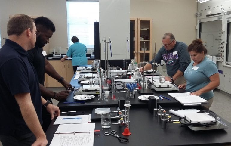 Garrett Leads Local Educator Workshop