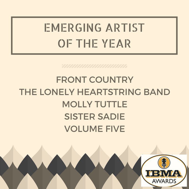 Emerging Artist of the Year Graphic
