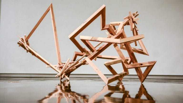 Alumnus Andy Harding Opens Art Exhibition, Combines Art and Science