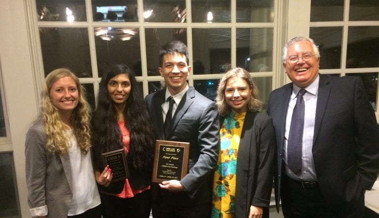 Business Students Earn Top Marks at CIBER International Business Case Competition