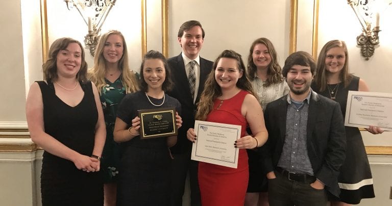 PRSSA Sweeps Awards at National Conference