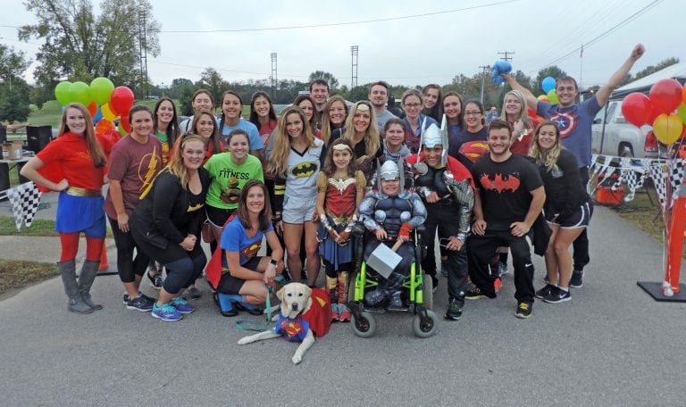 Belmont Physical Therapy Students, Faculty Volunteer for Garrett’s Hero Run