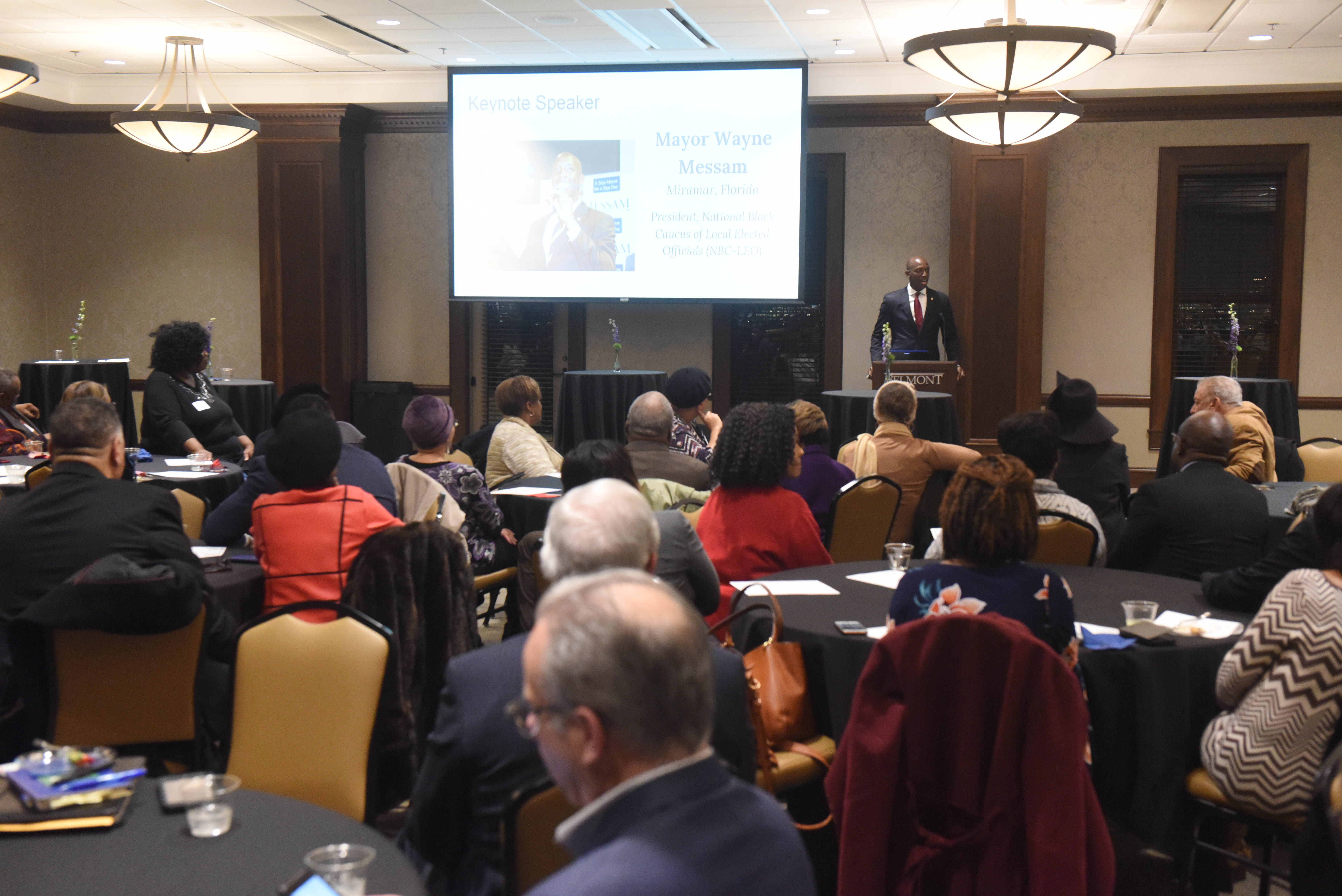 Metro Minority Caucus hosted by at Belmont University Nashville, Tennessee, February 12, 2018.