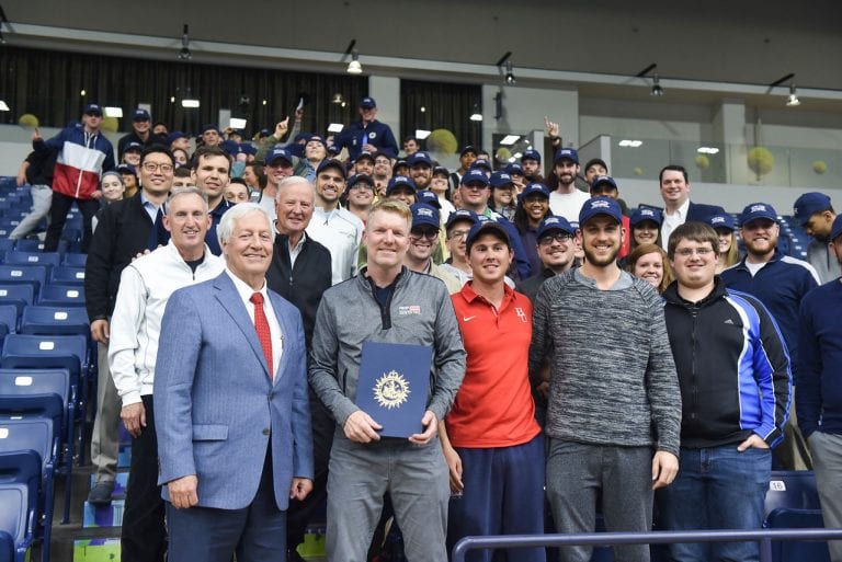 Davis Cup Captain Jim Courier Offers Advice to Sport Administration/PR Students