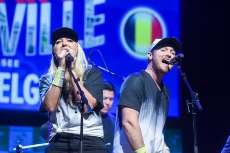 Two Story Road performs Davis Cup Draw Ceremony