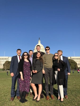 Law students in Washington DC