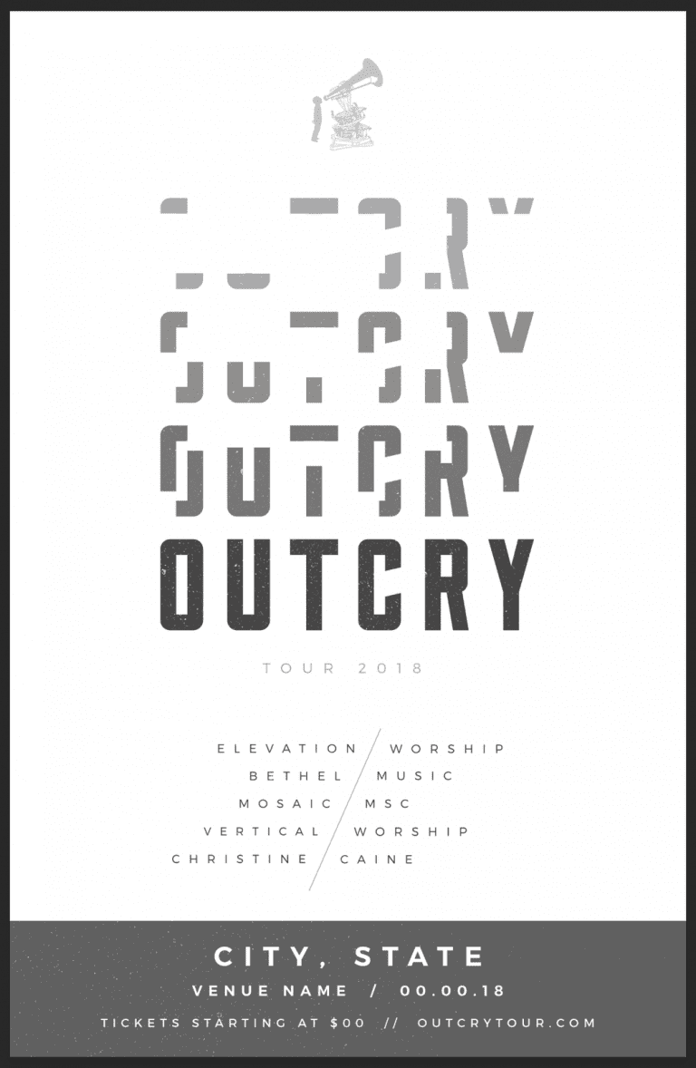 Curb Event Center Announces April 26 OUTCRY Tour Event