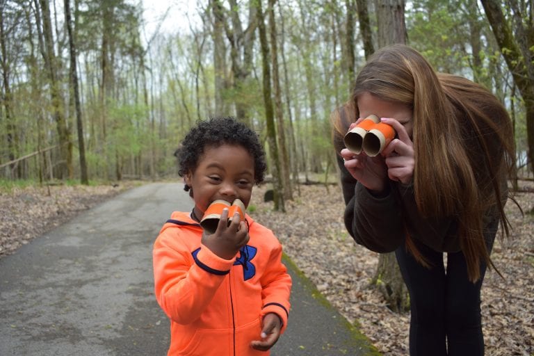 Physical and Occupational Therapy Students Teach Local Children about Nature