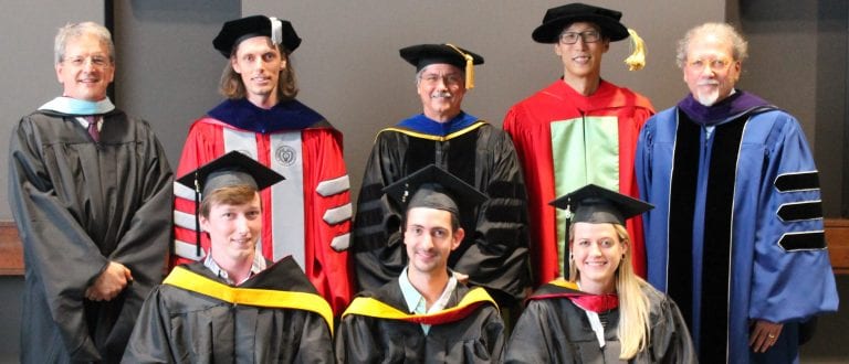 Master of Science in Audio Engineering Conducts First Hooding Ceremony