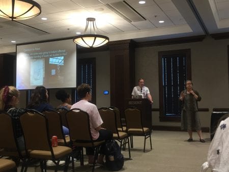 Professor and student share experience abroad with guests of humanities symposium