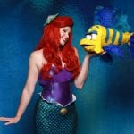 Catherine Birdsong as Ariel; Photo by Michael Scott Evans