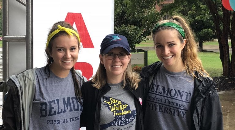 Physical Therapy Students Awarded Annual Sara Pigg Walker Scholarships