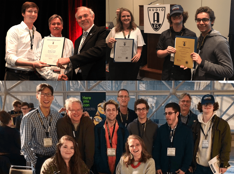 AET Students take Top Honors at AES 145th International Convention