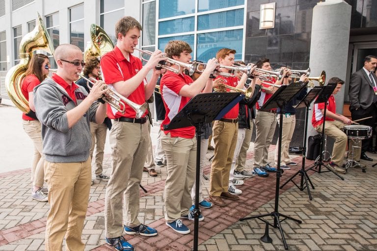 Belmont Students Bring Musical Talents to Vanderbilt Marching Band