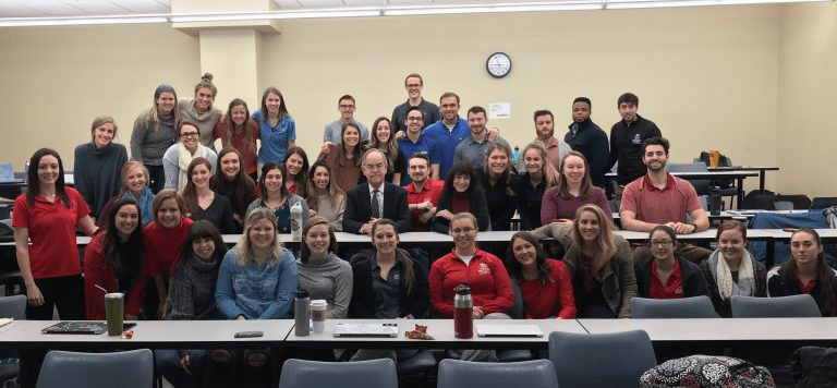 Congressman Cooper Speaks to Physical Therapy Class