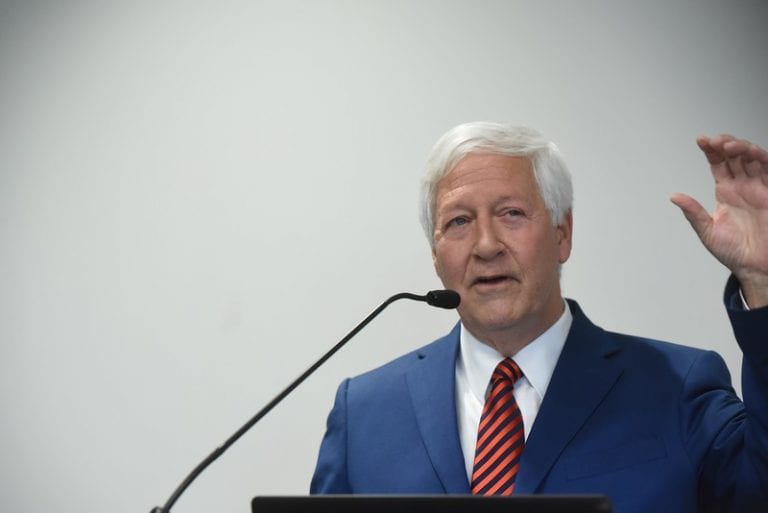 President Bob Fisher Speaks At Leadership Lately Convocation