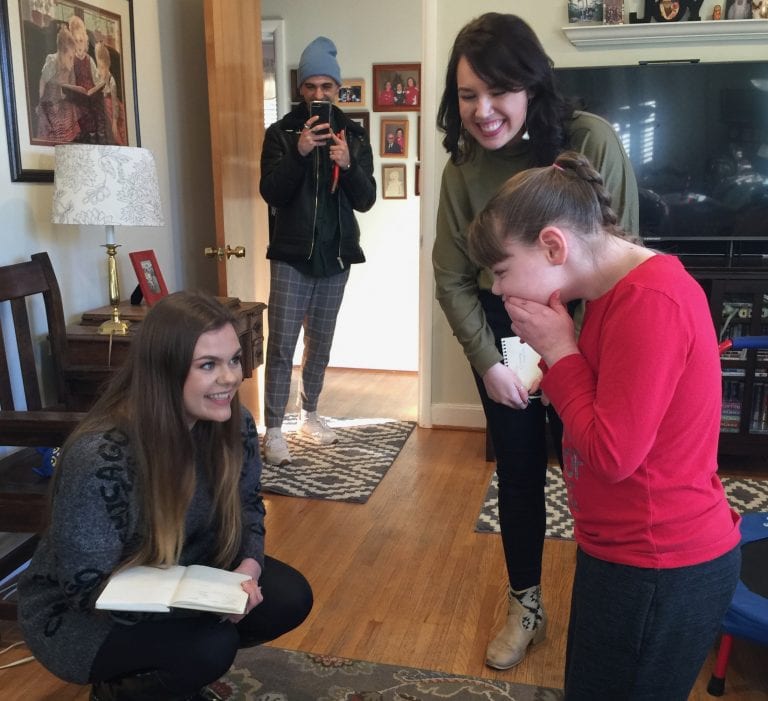 Interior Design, Occupational Therapy Students Partner to Improve Local Family’s Home