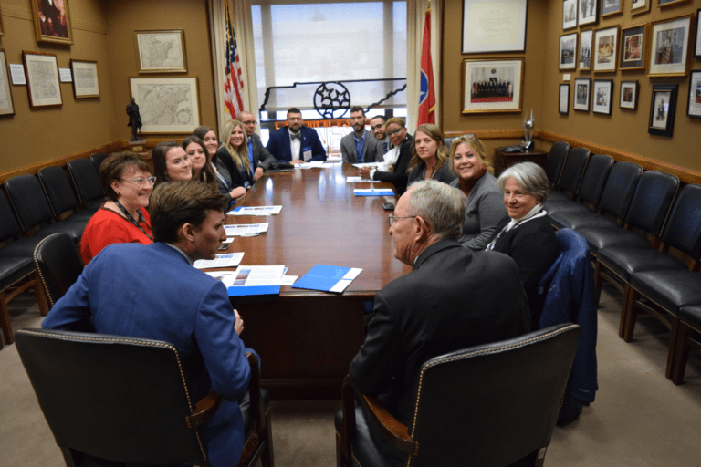 DNP Students Meet with Tennessee Senator DNP Students Meet with Tennessee Senator