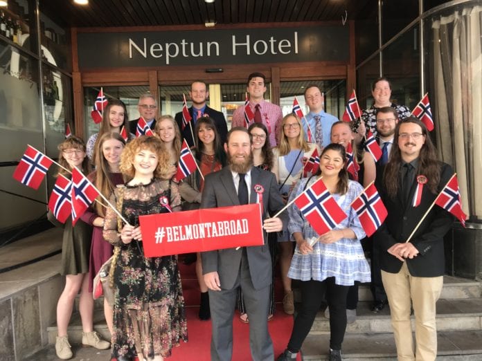 Belmont Students in Norway for Maymester Trip