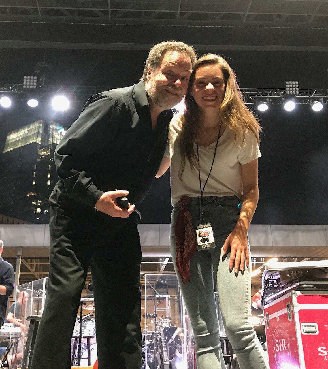 Brent Havens and Grace Usleman at the "Music of Queen" Concert