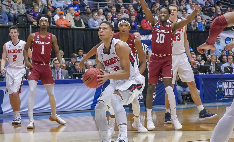 Kevin McClain in Temple game