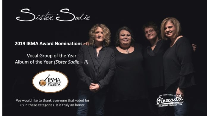 Sister Sadie IMBA nomination graphic