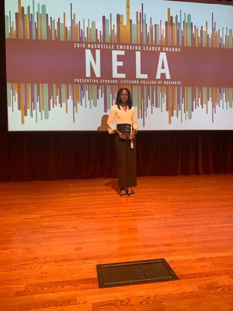 Brown-Gaines Wins NELA Award